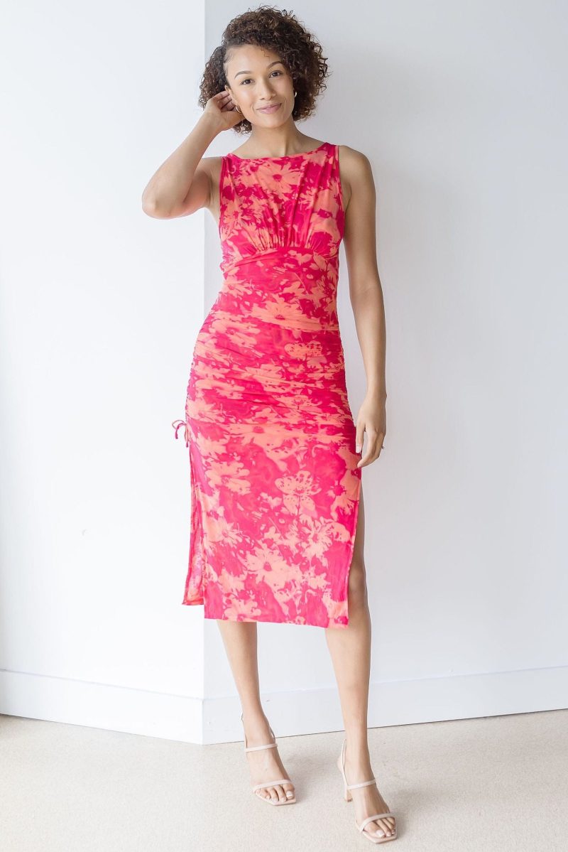 Take Me Away Midi Dress